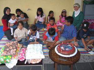 Ultah Rafa ke 6